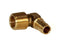 Brass 3/8 Barb X 3/8 MPT Elbow, 129HB-6-6