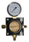 T5261SN-160 Secondary Regulator 1P X 1P, 160lb, ¼ flare inlet/thru with cap, ¼ flare with check valve, with plastic glide bracket, gold cap