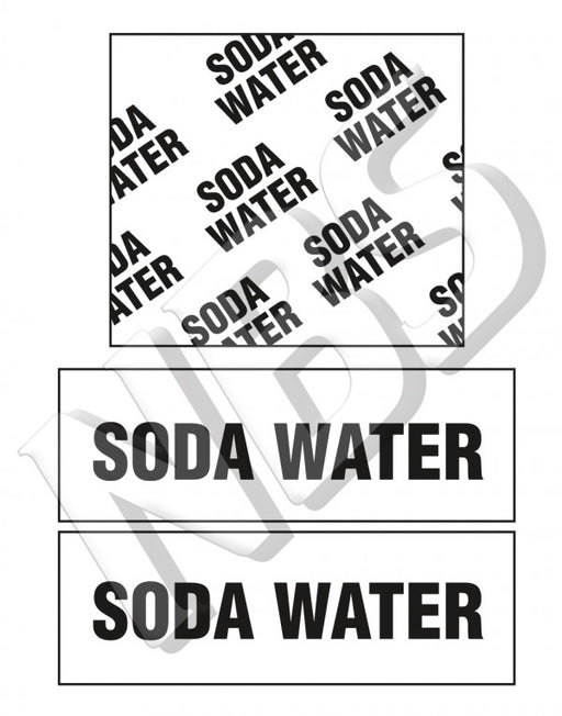 Generic Soda Water BIB Marker