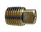 Brass 1/8 MPT Pipe Plug