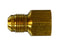 Brass 5/16 Male Flare X 1/4 Female Pipe Connector
