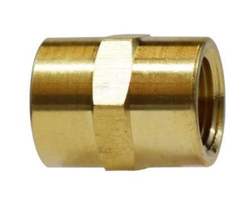 Brass 1/8 Female Pipe Coupler, E207P-2, 28058L