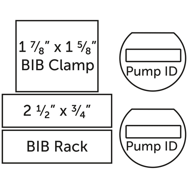 Flojet BIB Markers