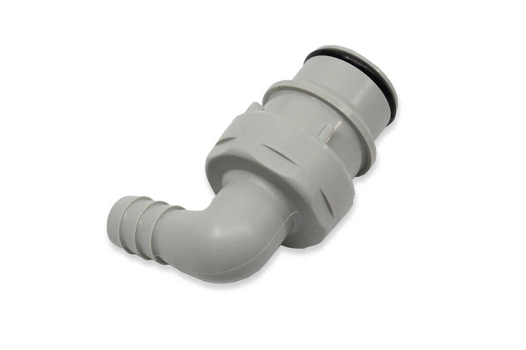 49055: 3/8" Barb Elbow Coupling