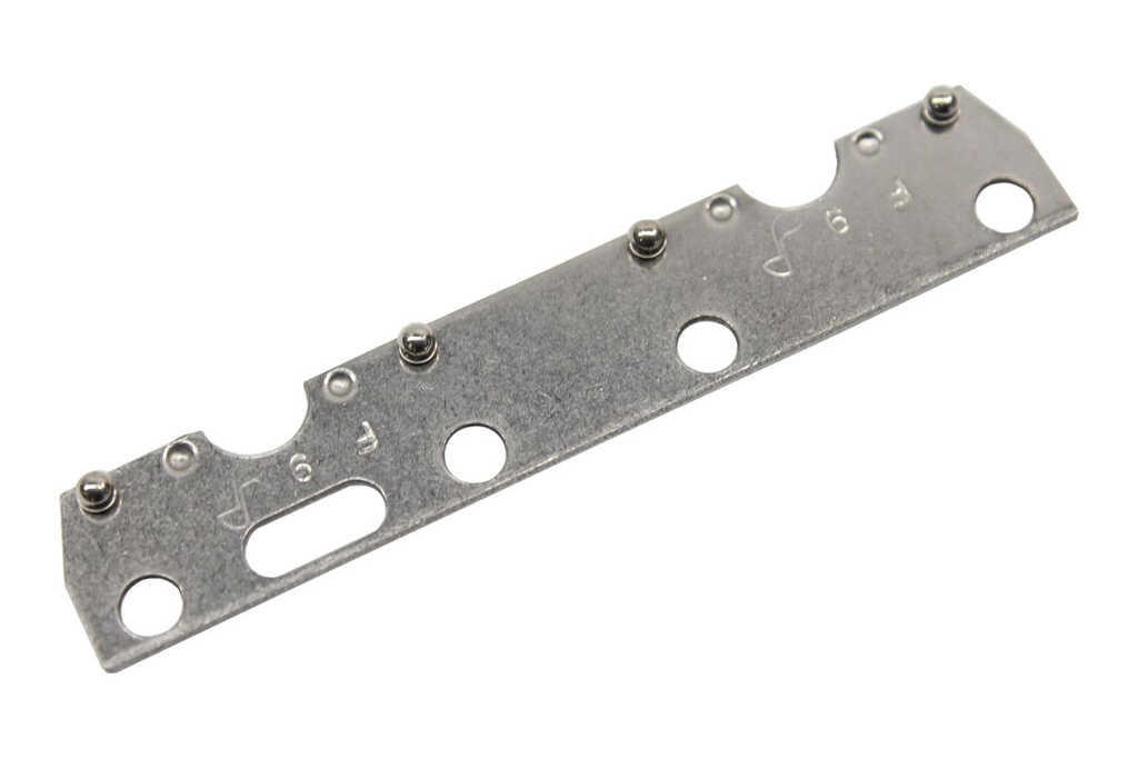 PH10-9-4HL: Wunder-Bar Bargun Butterfly Plate, 4 Hole, Left Hand