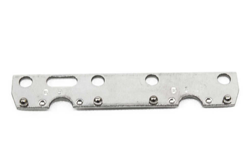 PH10-9-4HR: Wunder-Bar Bargun Butterfly Plate, 4 Hole, Right Hand