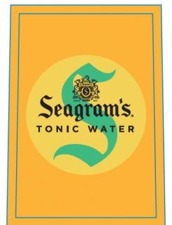 Seagram's Tonic Water UF1 Decal