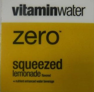 Vitamin Water Squeezed Lemonade Zero UF1 Decal