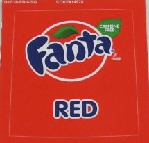 Fanta Red UF1 Decal