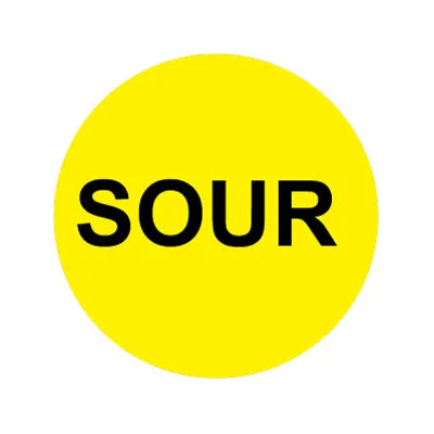 PH10-74-146: Sour Yellow with Black Letters