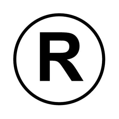 PH10-74-028: R White Button Cap with Black Letters