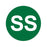 PH10-74-053: SS Green Button Cap with White Letters