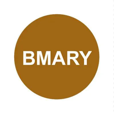 PH10-74-060: B Mary Brown Button Cap with White Letters