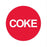 PH10-74-066: Coke Red Button Cap with White Letters