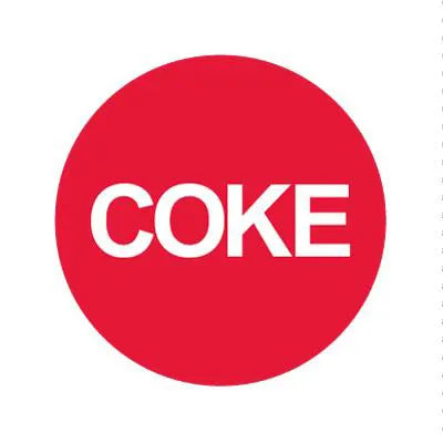 PH10-74-066: Coke Red Button Cap with White Letters