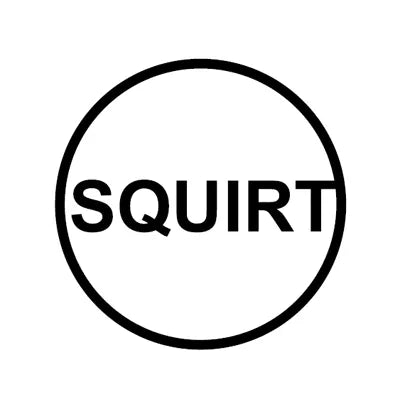 PH10-74-155: Squirt White Button Cap with Black Letters