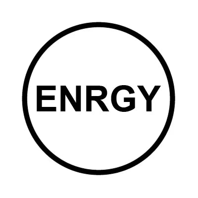 PH10-74-170: Energy White Button Cap with Black Letters