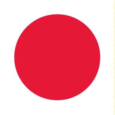 650-0176: Solid Red Button