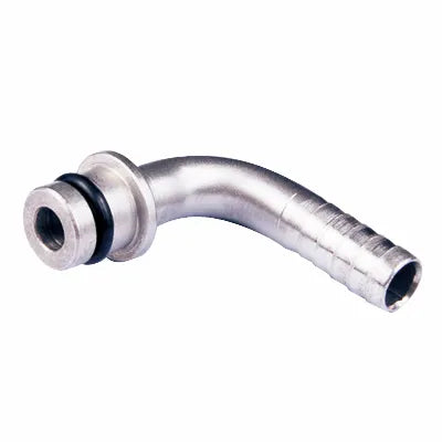 Barb Wunder-Bar Inlet Fitting, Stainless Steel