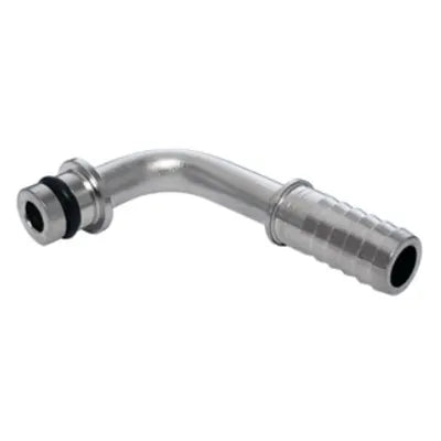 Barb Wunder-Bar Inlet Fitting, Stainless Steel