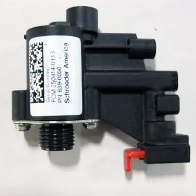 639-0030: Flow Control Syrup or Tea 2.5 oz Black Valve Assembly