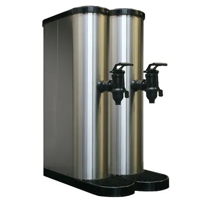 925-0010-000: Scalloped 2 Valve Tea Dispenser