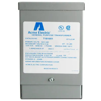 14-0378-0001: FBD 772 / 37X Buck-N-Boost Transformer 20 Amp