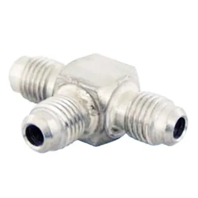 7022: 3/8 MFL Tee, Stainless Steel