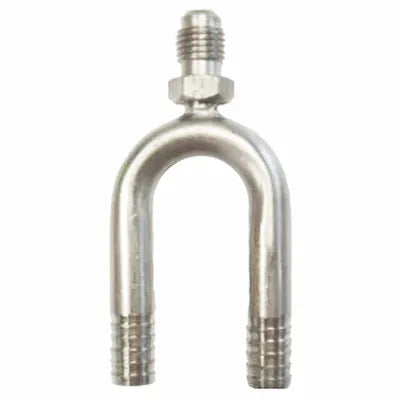 7085: 3/8 U-Bend Manifold with 1/4 MFL