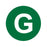 PH10-74-008: G Green Button Cap with White Letters