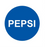 PH10-74-123: Pepsi Blue Button Cap with White Letters