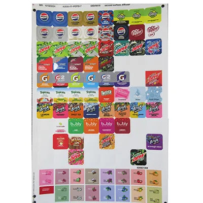 620921358: Flavor Fusion Pepsi Decal Set