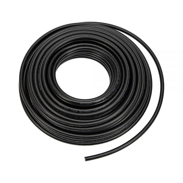 1/2 FS .510ID X .675OD Black Braided Beverage Tubing