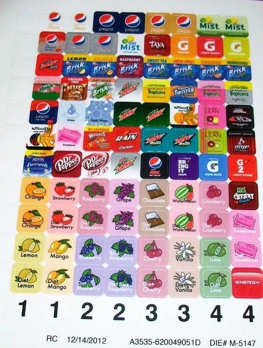 620049051: Decal Set Pepsi Cold Fusion ADA