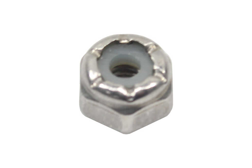 620055436: Nut Nylok 06-32 Hex 18-8