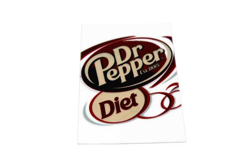 620070518-025: Diet Dr Pepper Illuminated Valve Decal