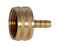 90GF-12-4: 1/4 Brass Female Garden Hose Barbed