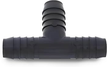 BA77517: 1 Inch Hose Barbed PVC Tee