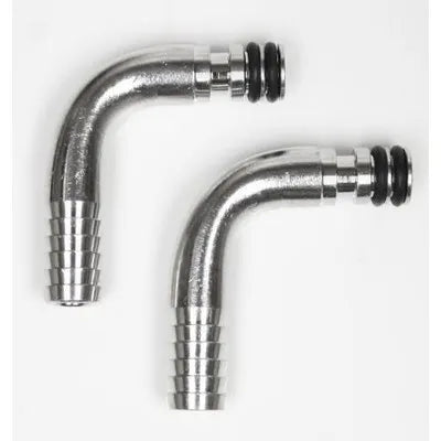 670-0012: Install Package, 2 Each 3/8" x 3/8" 90 Degree Fittings