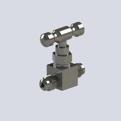 9034: Shut-off Valve - 1/4" Male Flare to 1/4" Male Flare