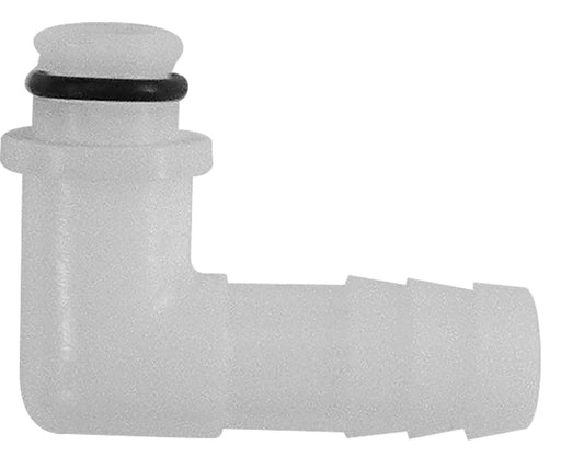 94-178-02: 1/4 Barb Elbow Plastic