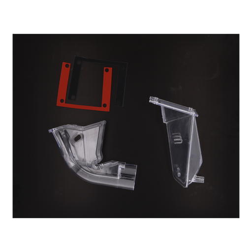 52881: Chute Ice Assembly Clear ED/DF