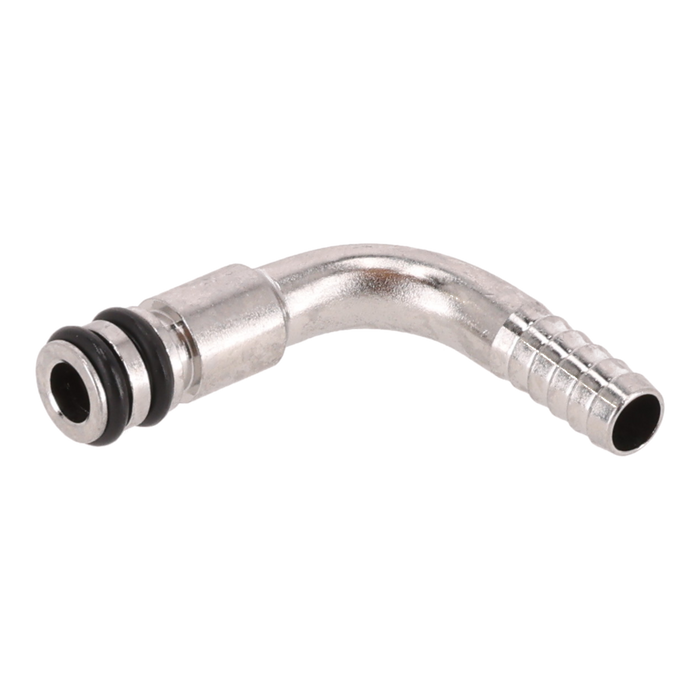 620709068: Fitting L Stainless Steel 1/4 Barbed X Dole