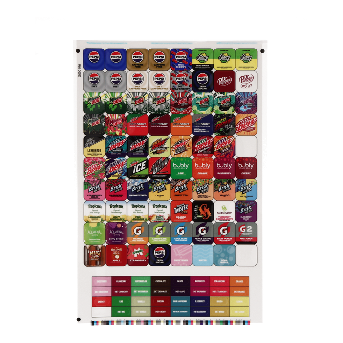 620921358: Flavor Fusion Pepsi Decal Set