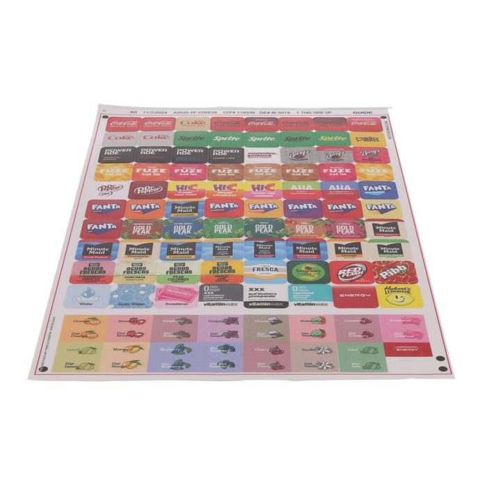 620921359: Flavor Fusion Coke Decal Set