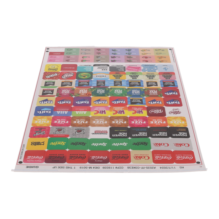 620921359: Flavor Fusion Coke Decal Set
