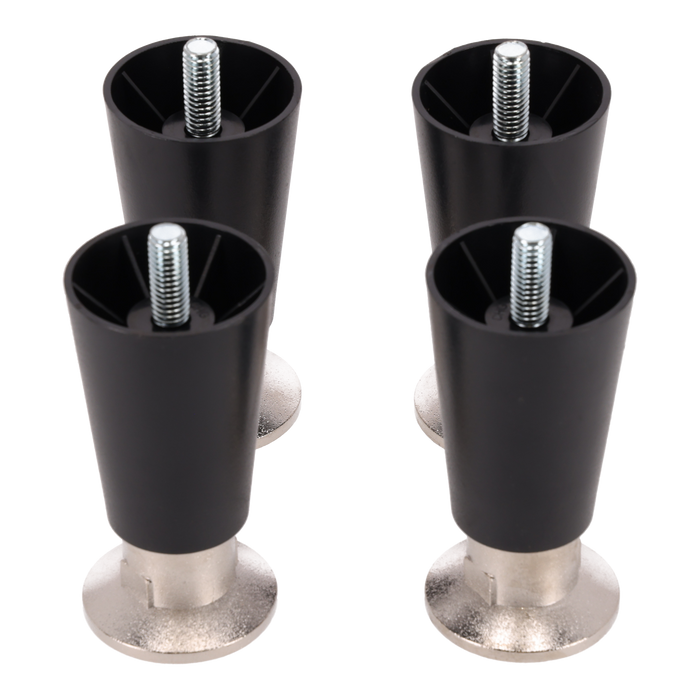 629087406: 4 Inch Black Leg Kit
