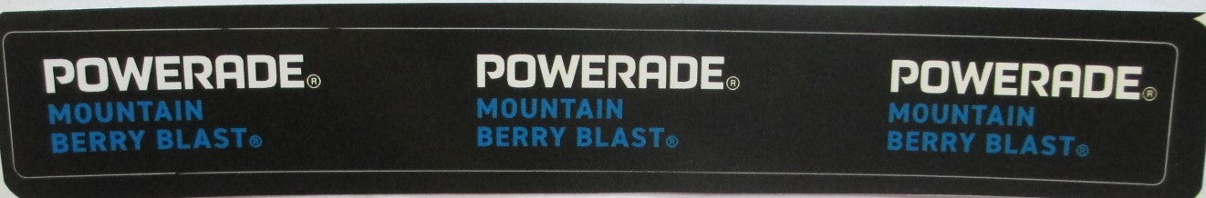Powerade Mountain Berry Blast Syrup Line Marker