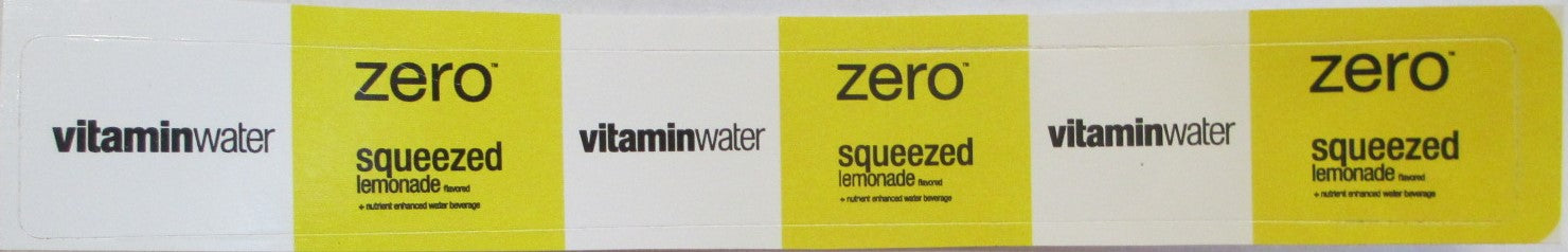 Vitamin Water XXX Zero Squeezed Lemonade