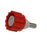 20-1104-20:  Coke BIB Connector, BIB, 3/8" Bard, Red, Stainless Steel